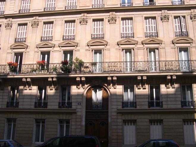  Façade, rue Gay-Lussac (5e)
